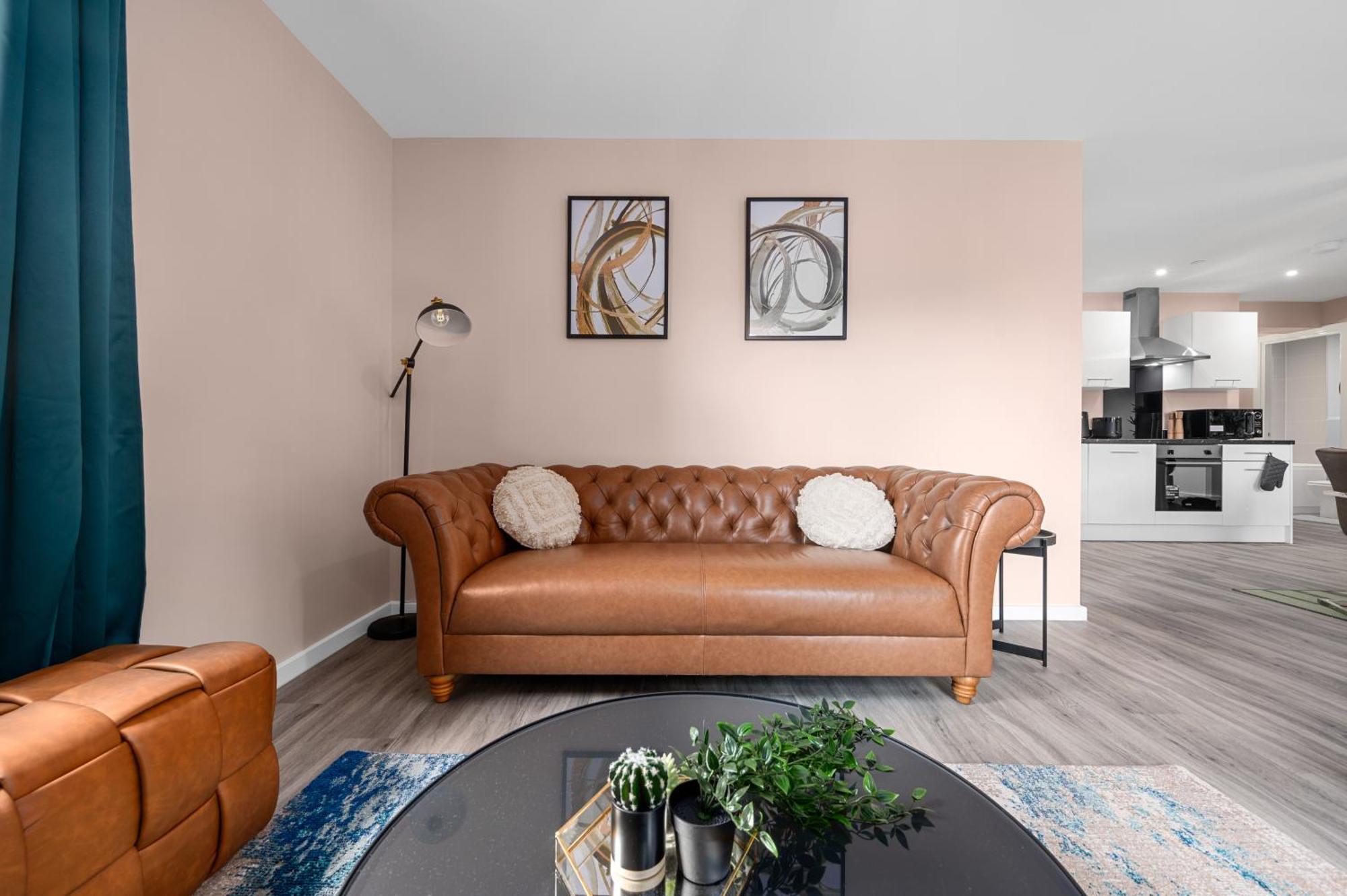 2 Bed Flat Manchester City Eksteriør bilde