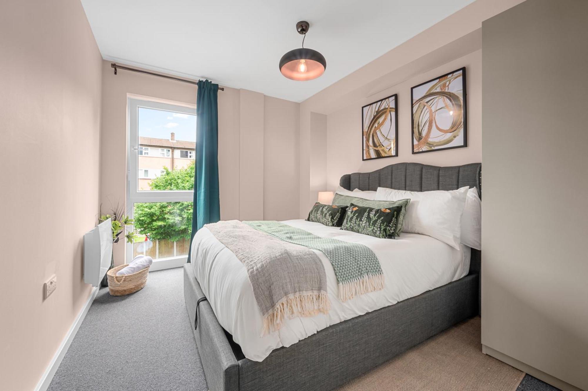 2 Bed Flat Manchester City Eksteriør bilde