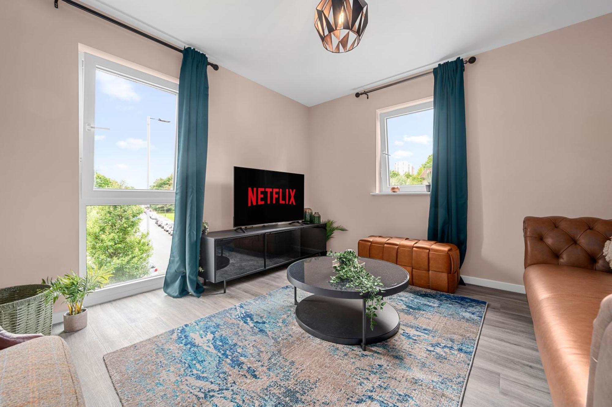 2 Bed Flat Manchester City Eksteriør bilde